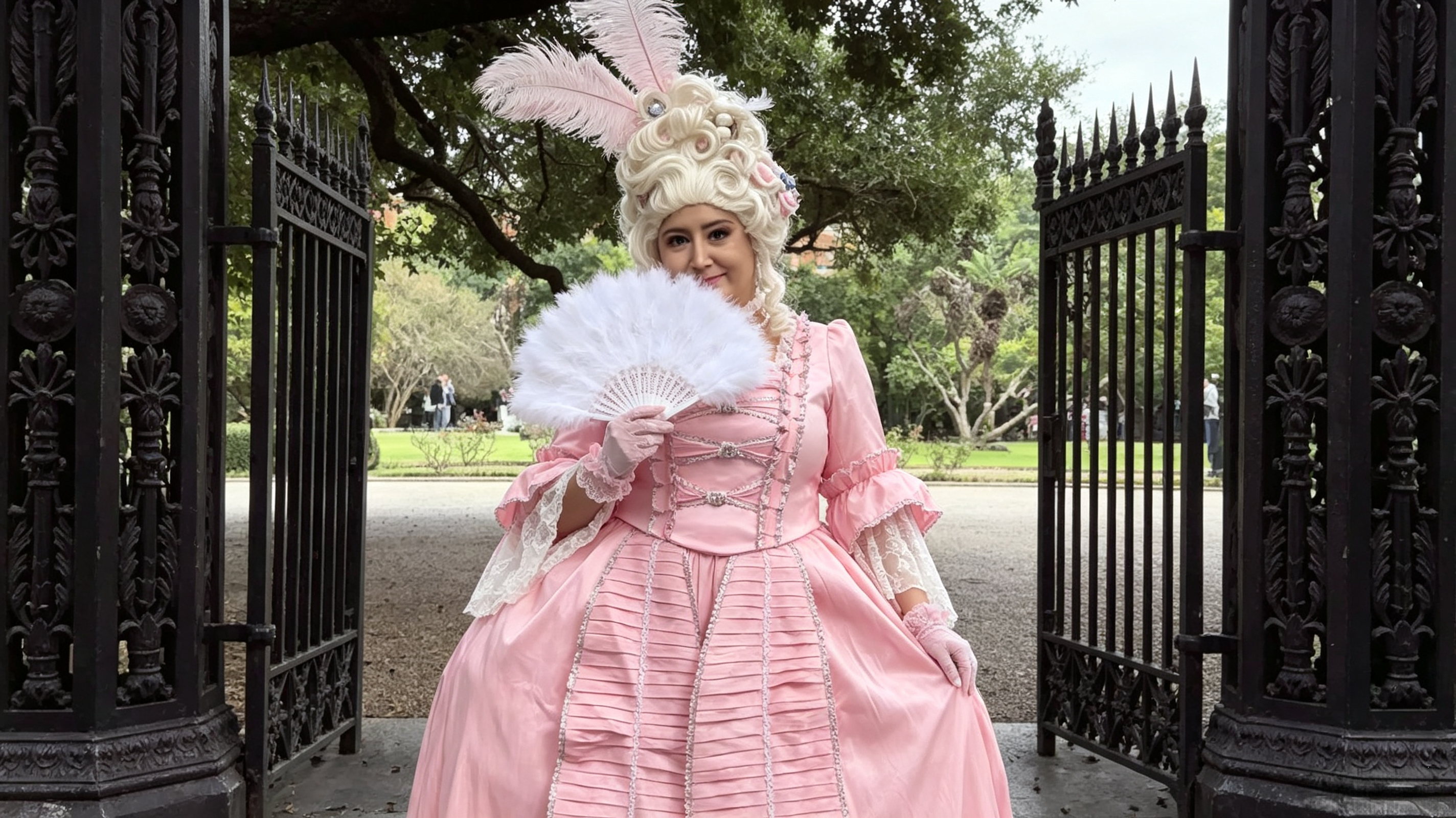 vintage rococo dress