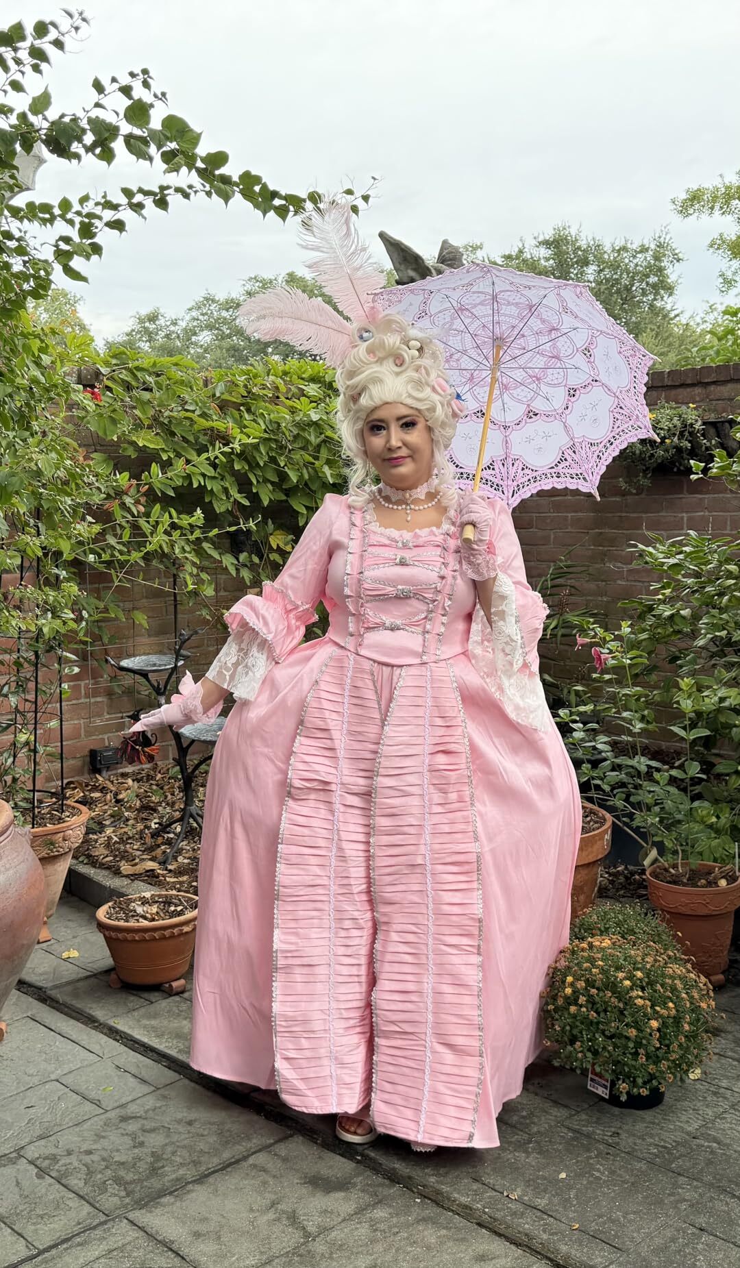 vintage rococo dress