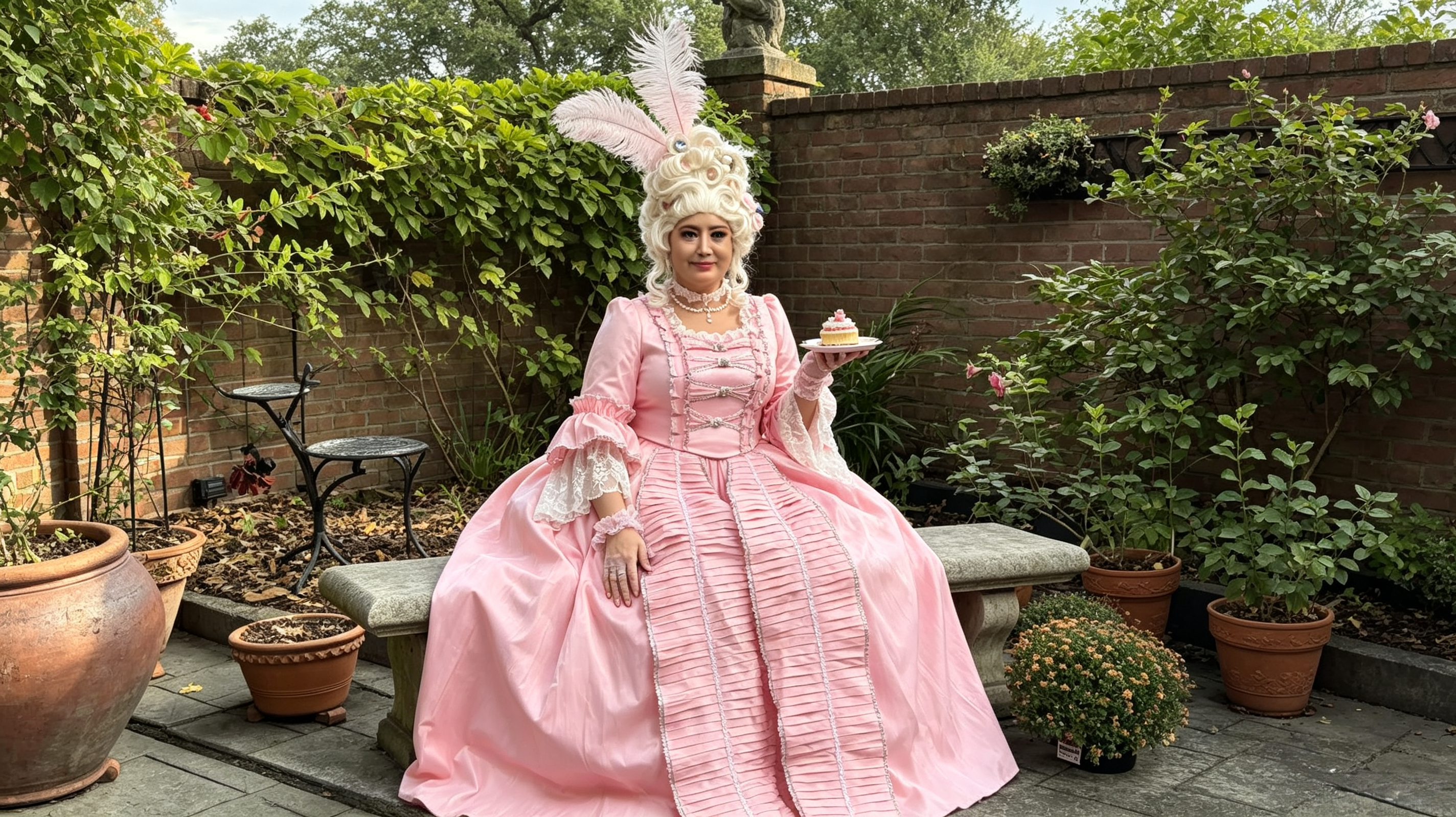 vintage rococo dress