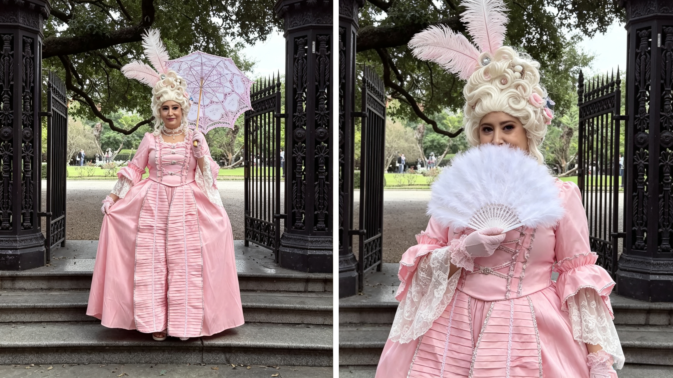 vintage rococo dress