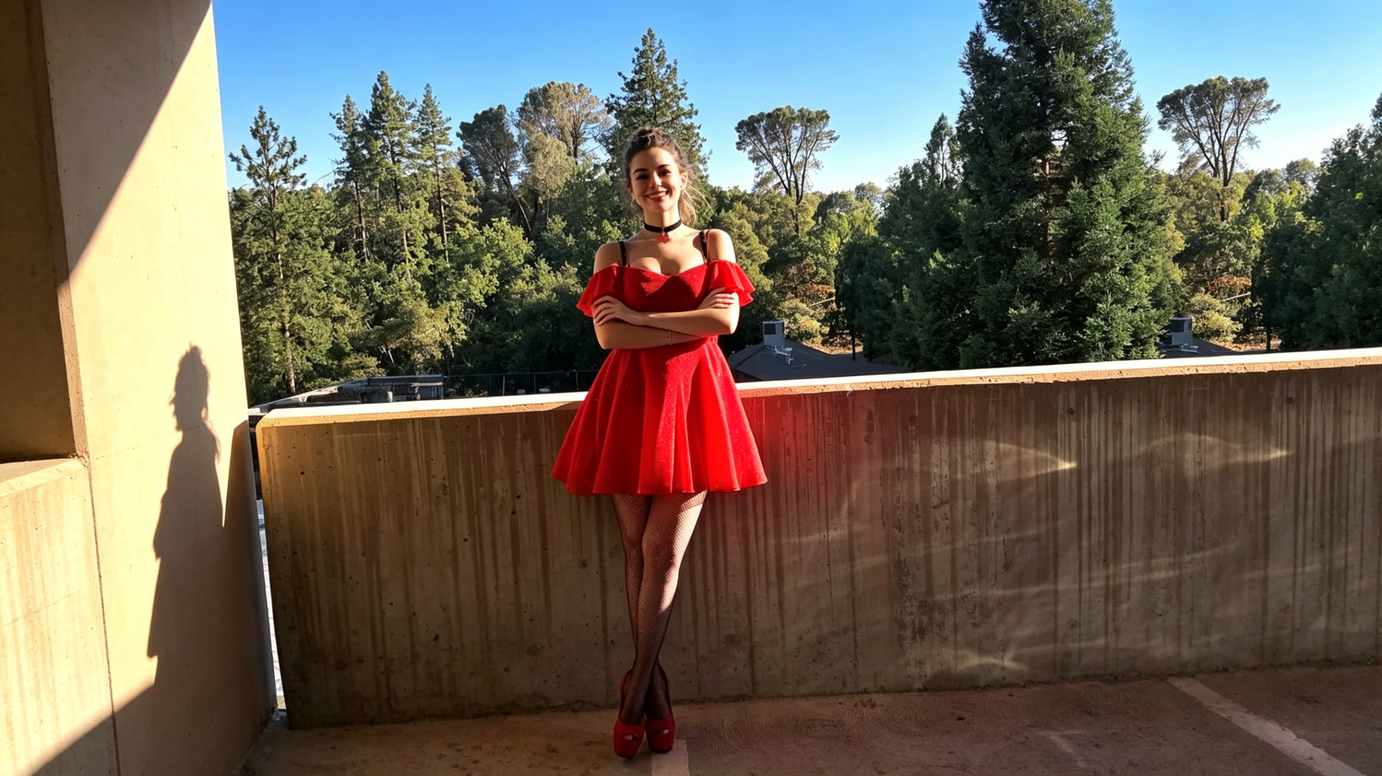 red sparkly dress UK