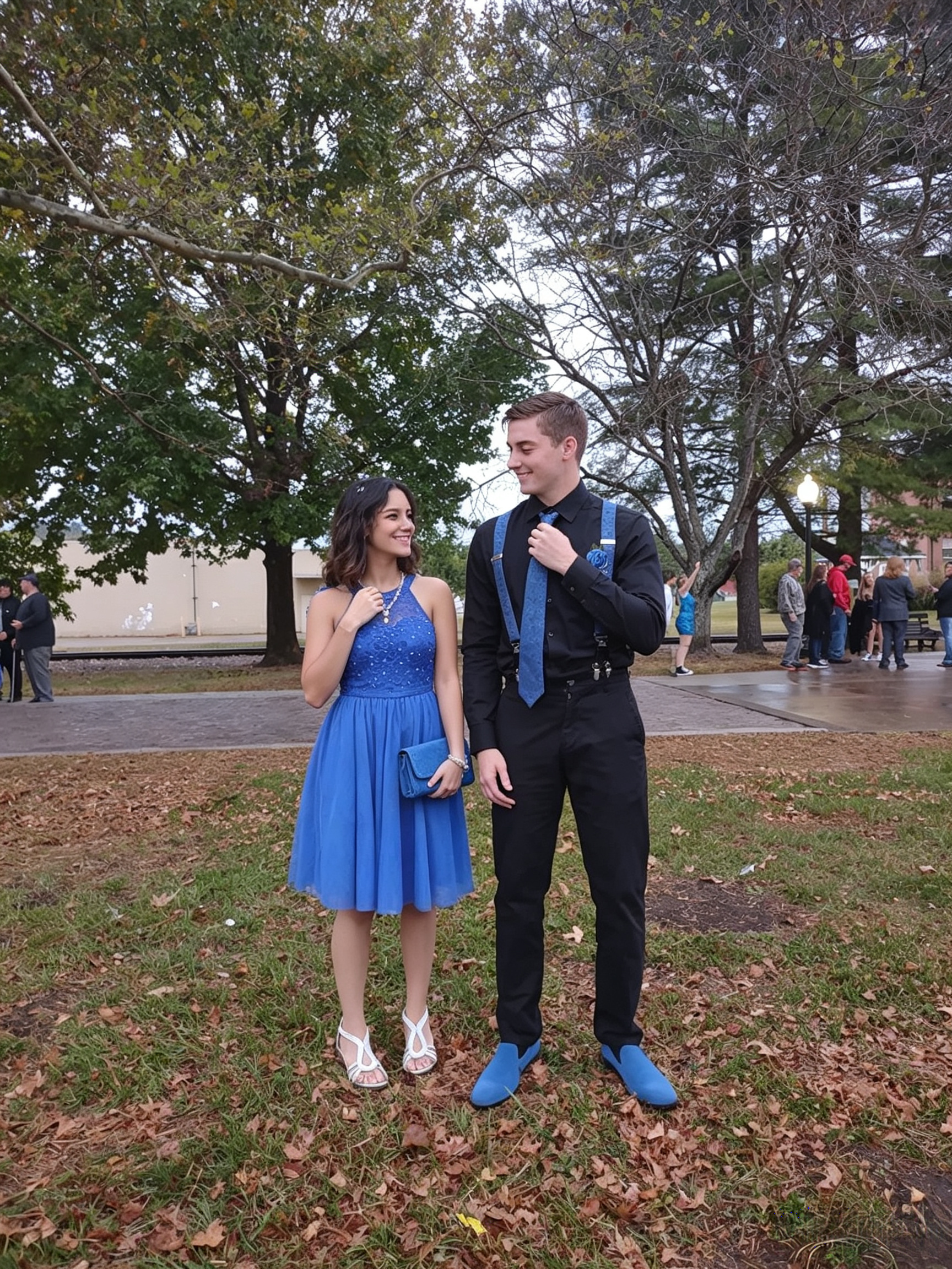 royal blue chiffon homecoming dresses