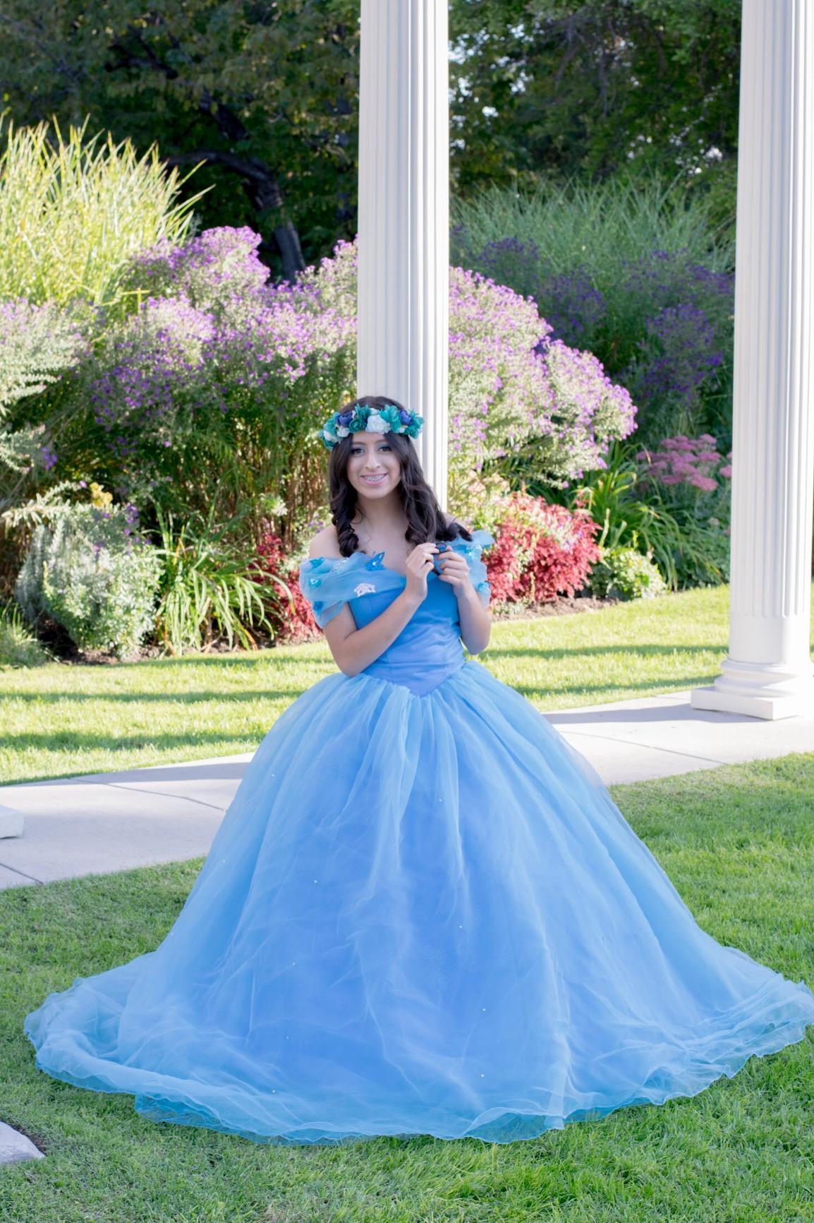 Vestido de princesa para 15 a&ntilde;os